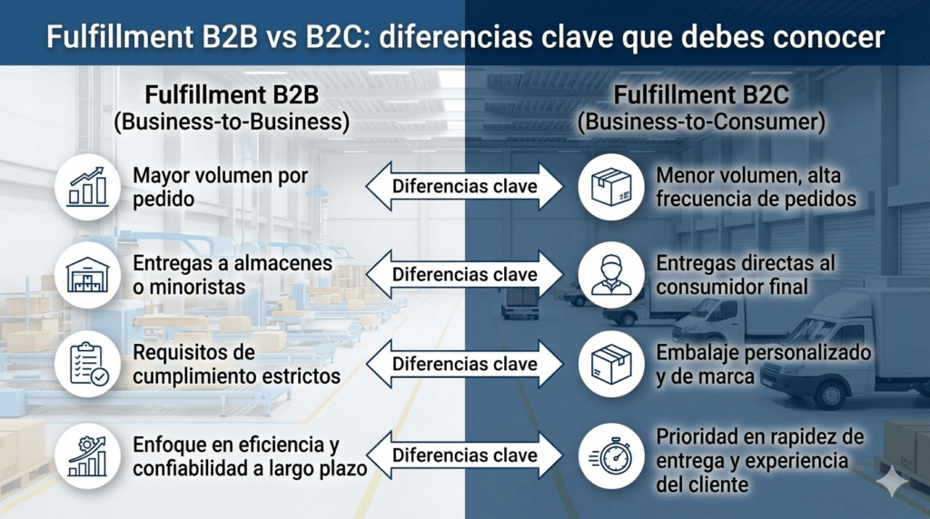 Fulfillment B2B vs B2C